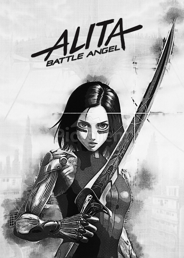 Battle Angel Alita 99 by Gunawan Rb Wall Art